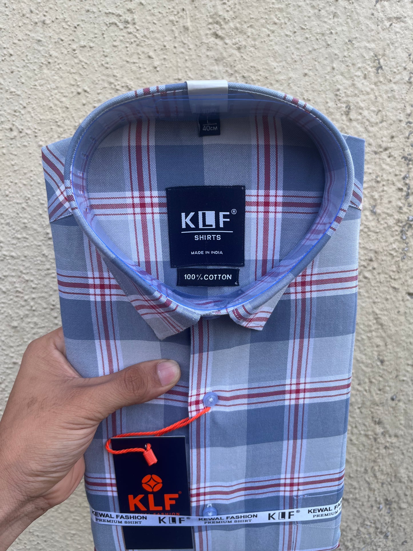 Slate Spectres full sleeves checks 335-21
