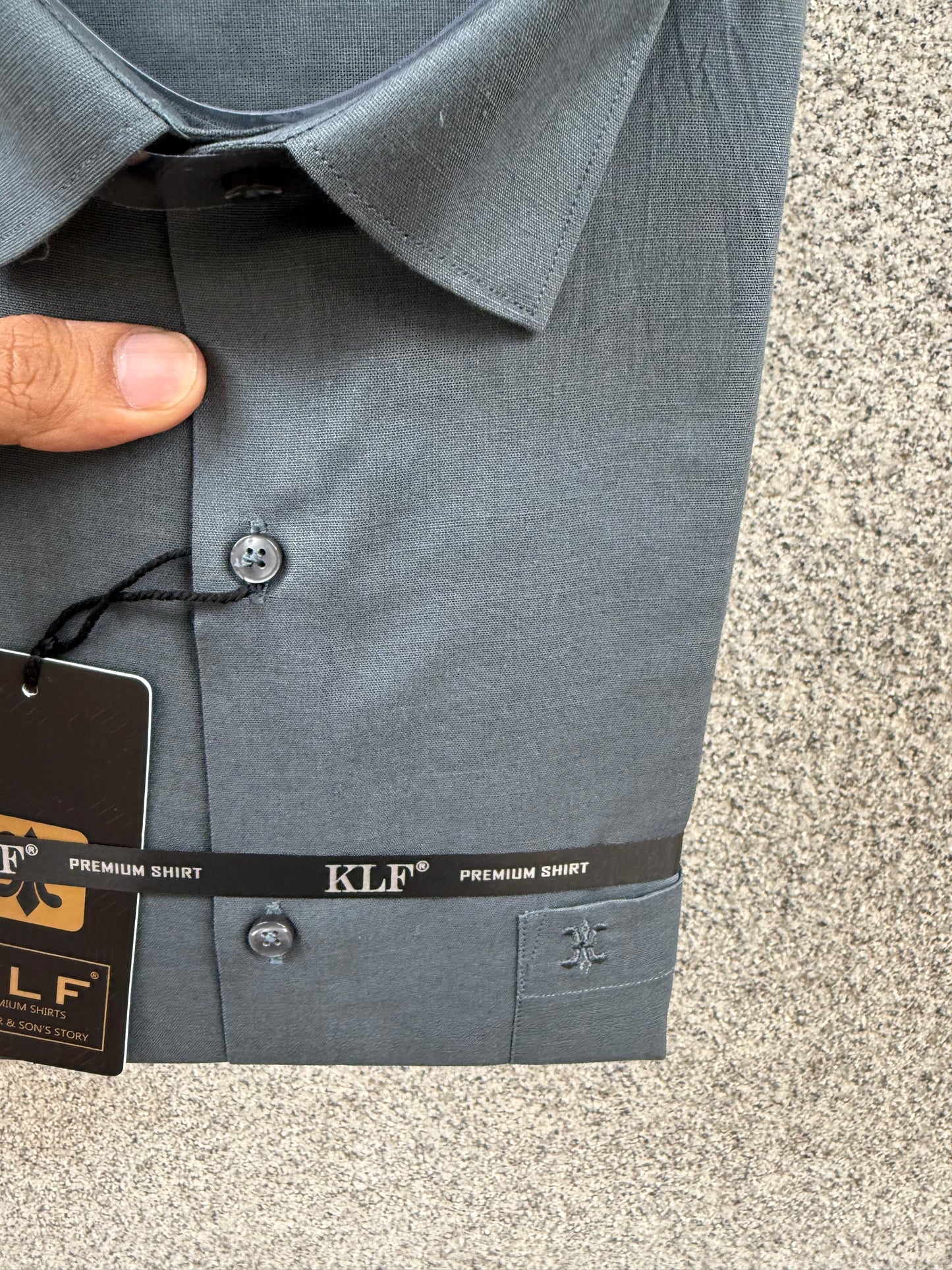 Ash Grey Linen