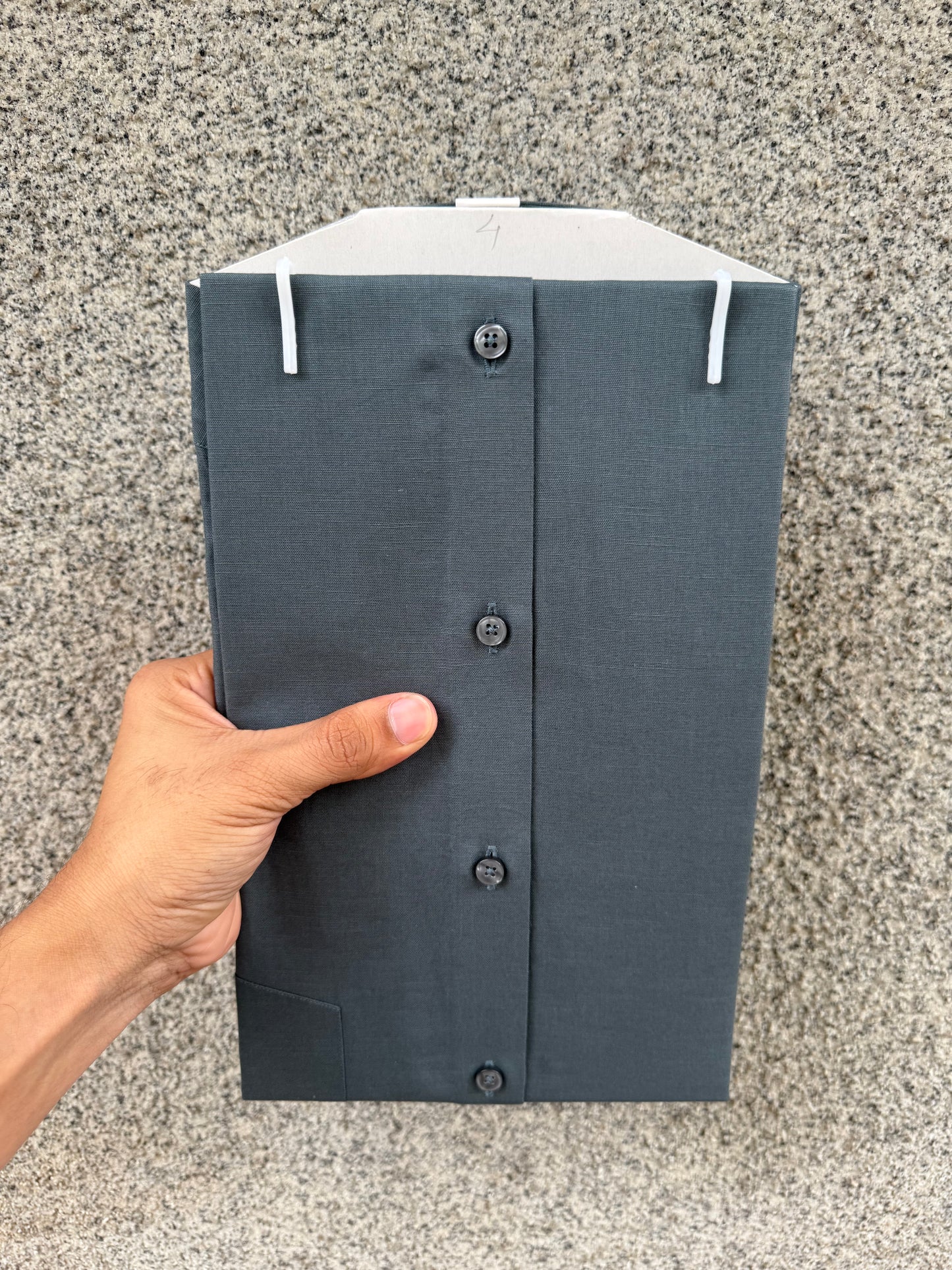 Ash Grey Linen