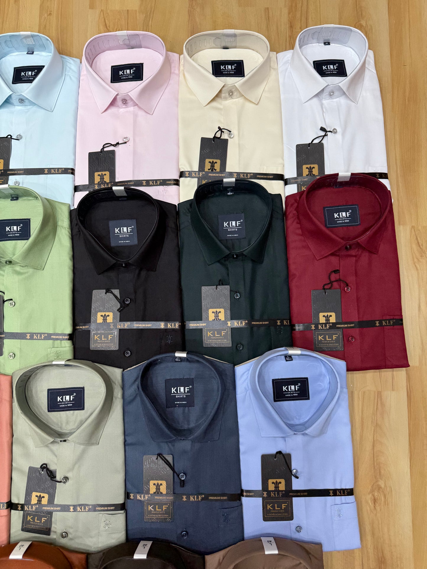 Pack of 17 shirts