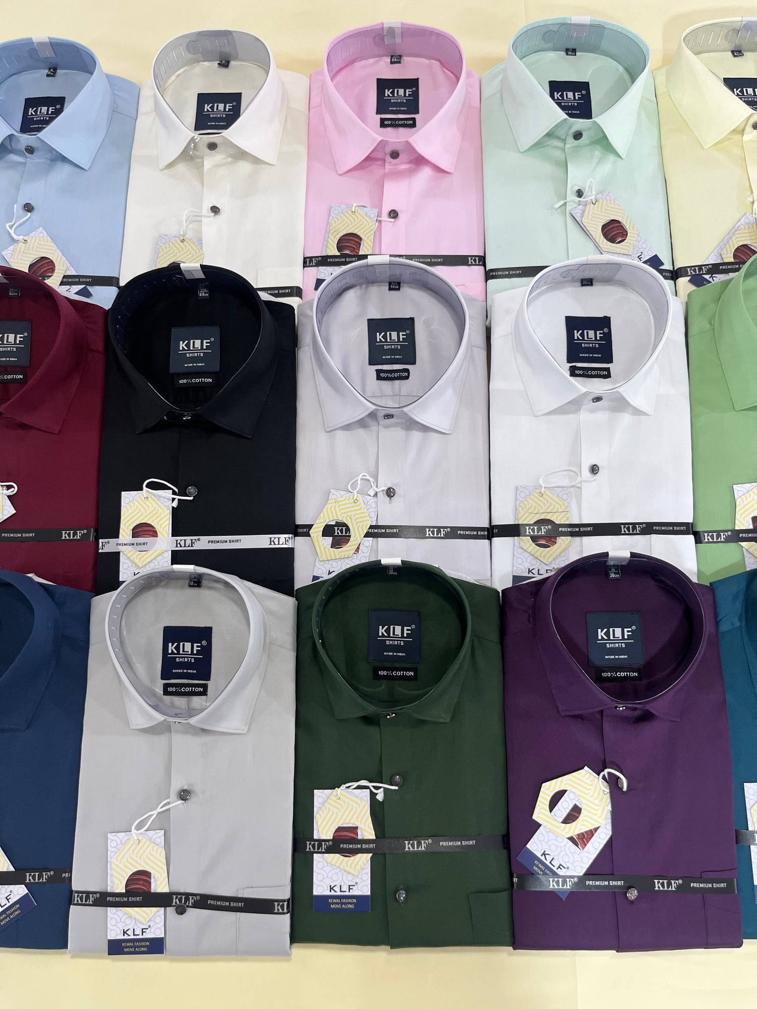 100% Cotton Satin Shirts