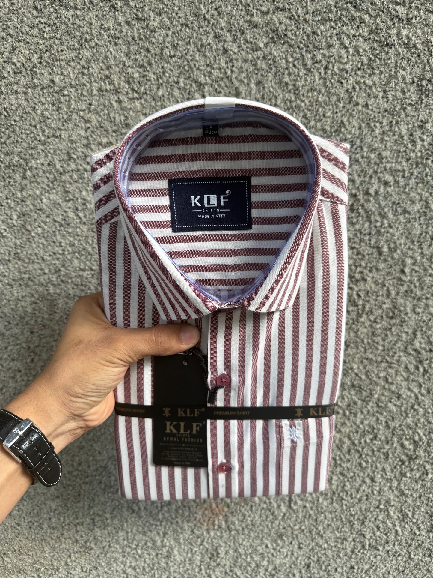 Pack of 6 Oxford Stripes