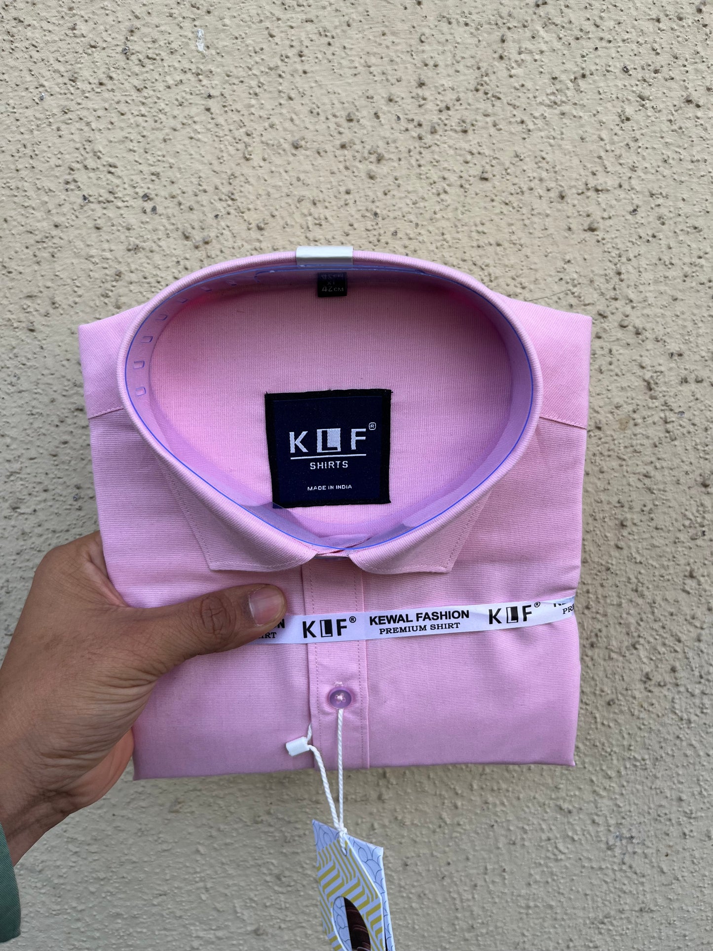 Baby Pink half sleeves shirt - 383-9