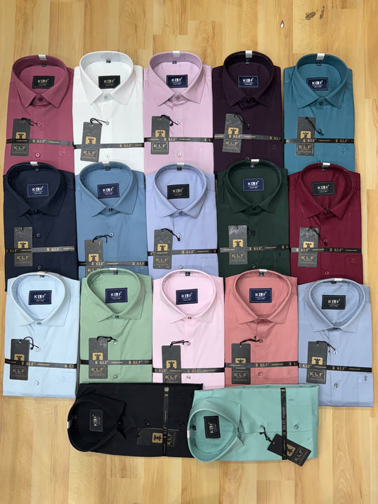 Pack of 17 satin Lycra shirts