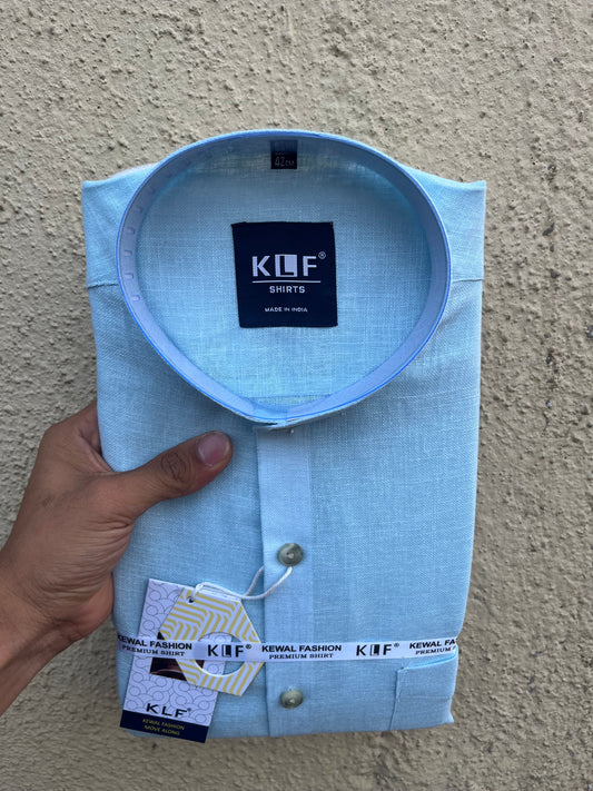 Sky Blue Linen