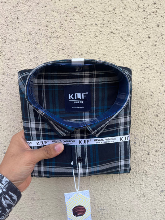 Soft Check Serenity Half Shirt