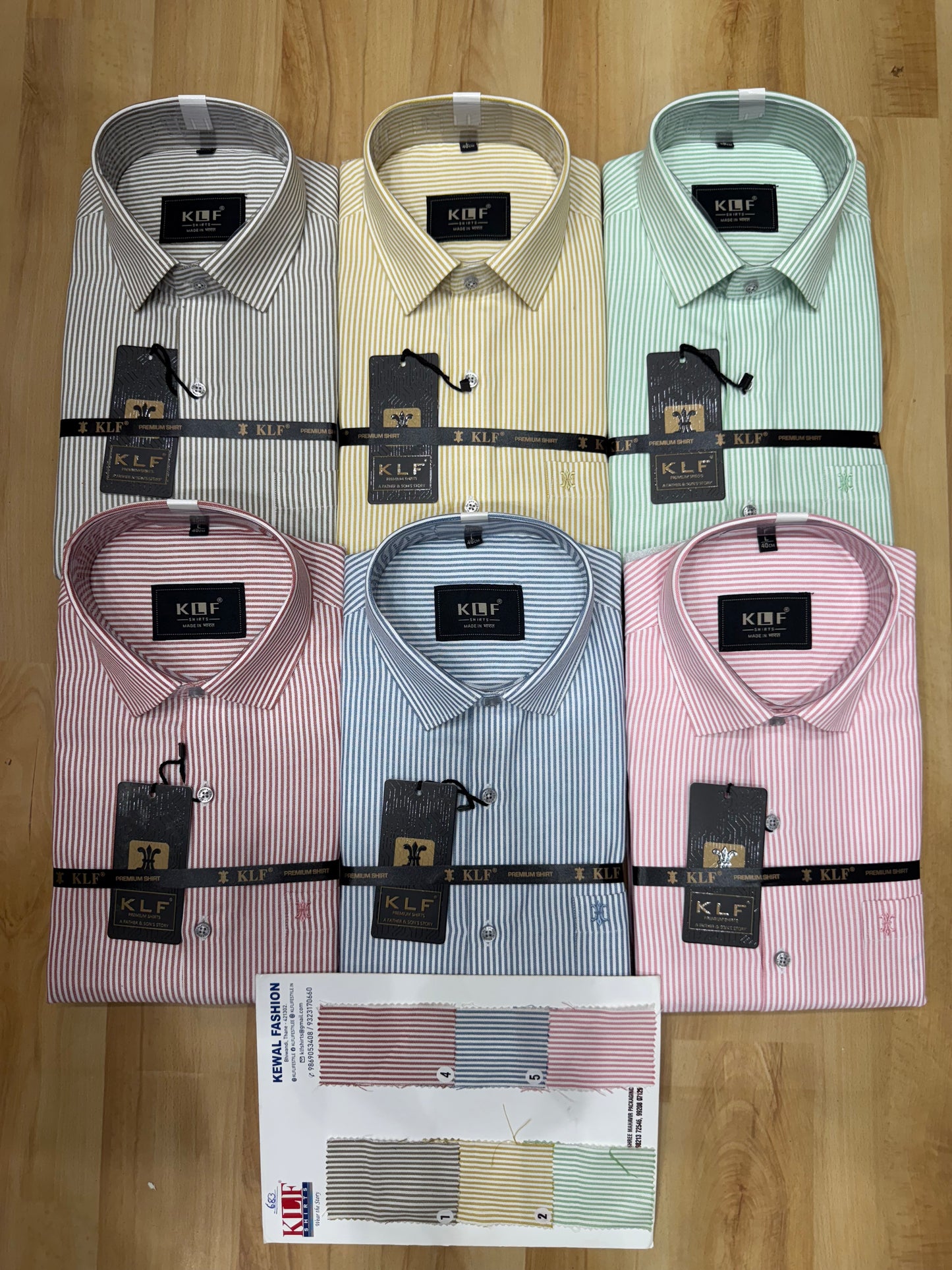 Pack of 6 shirts