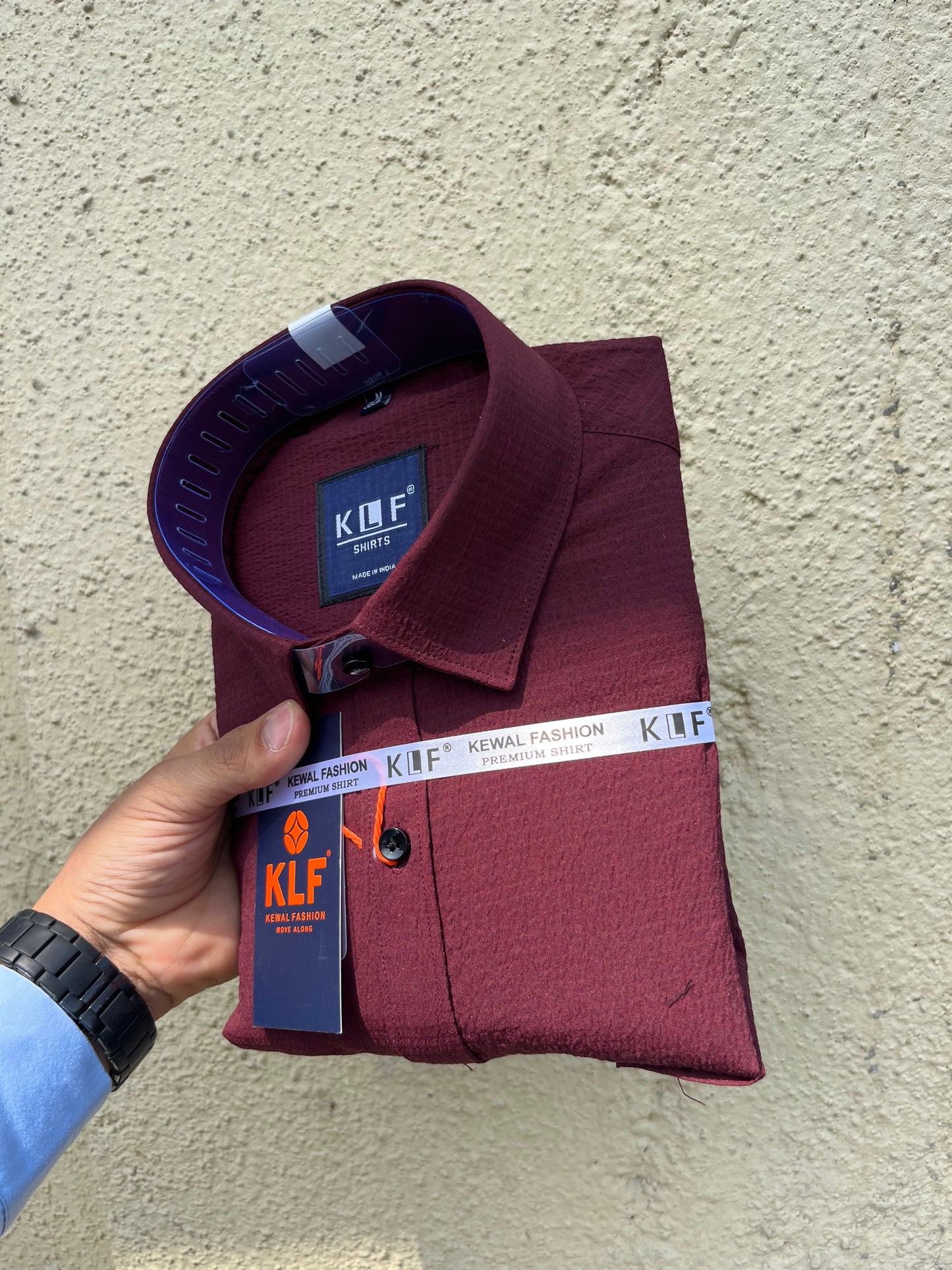 Maroon mirage half sleeves 340-2