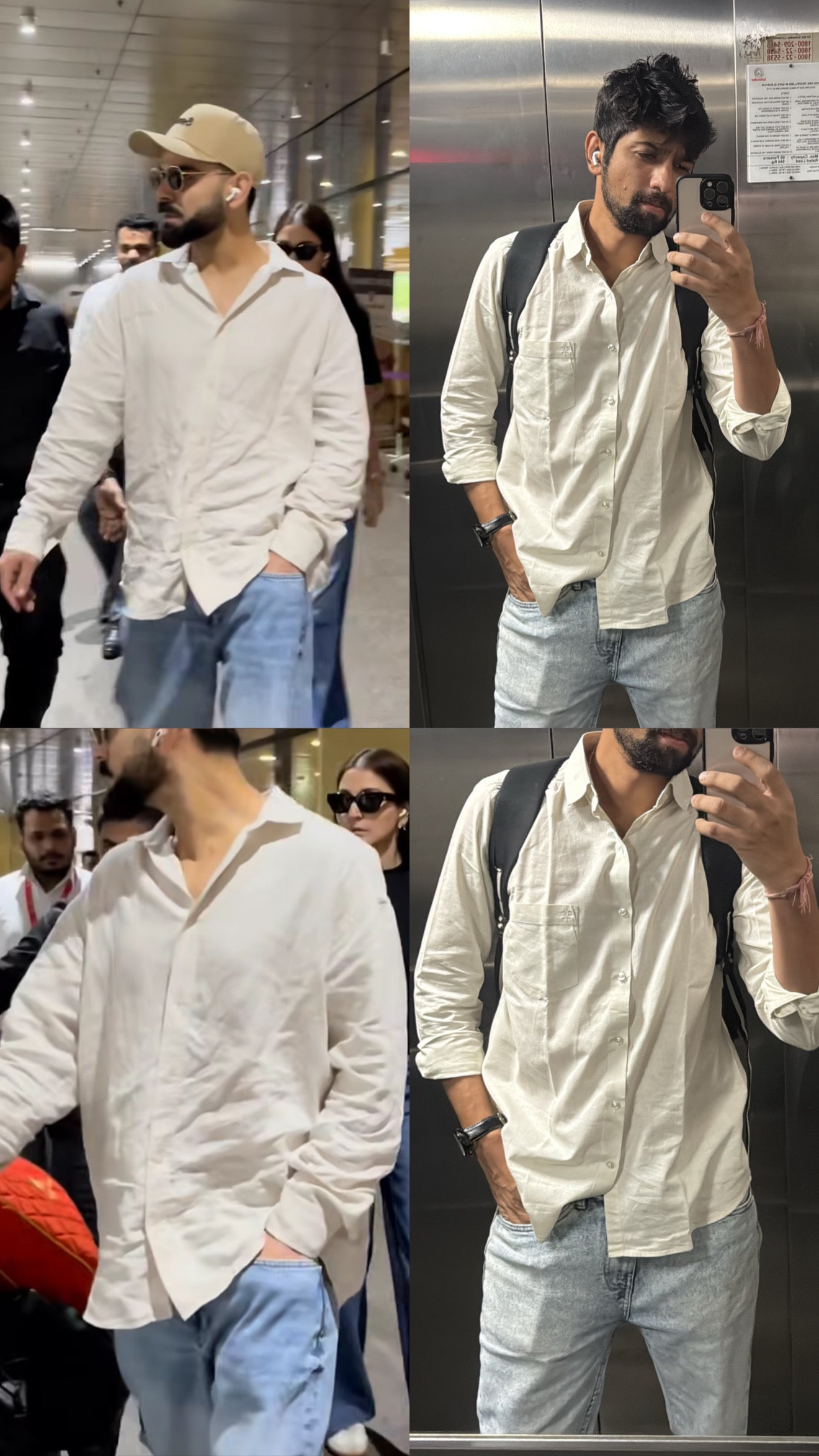 Cream Linen