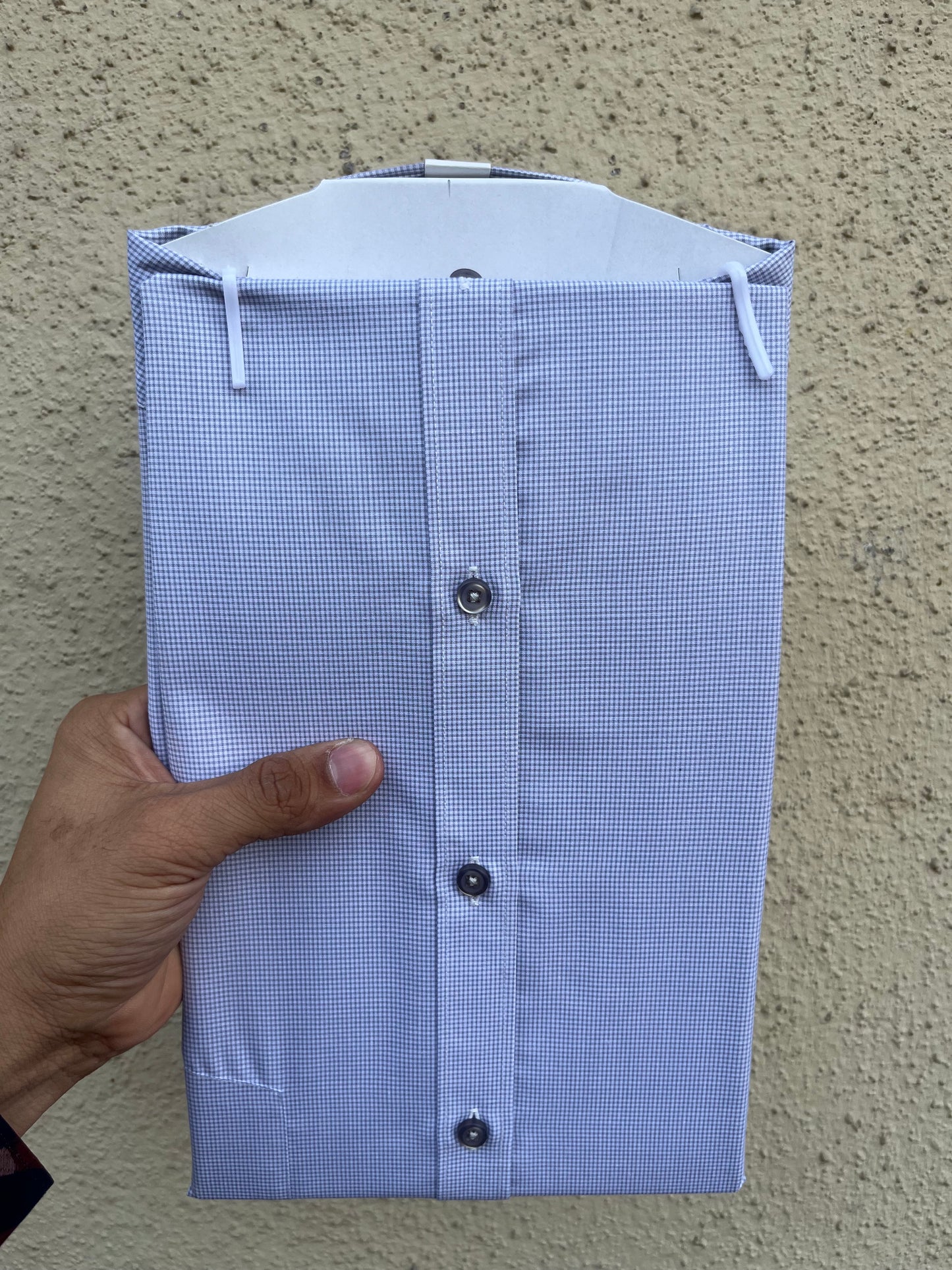 Moon Mosaic micro checks full shirt - 408-9