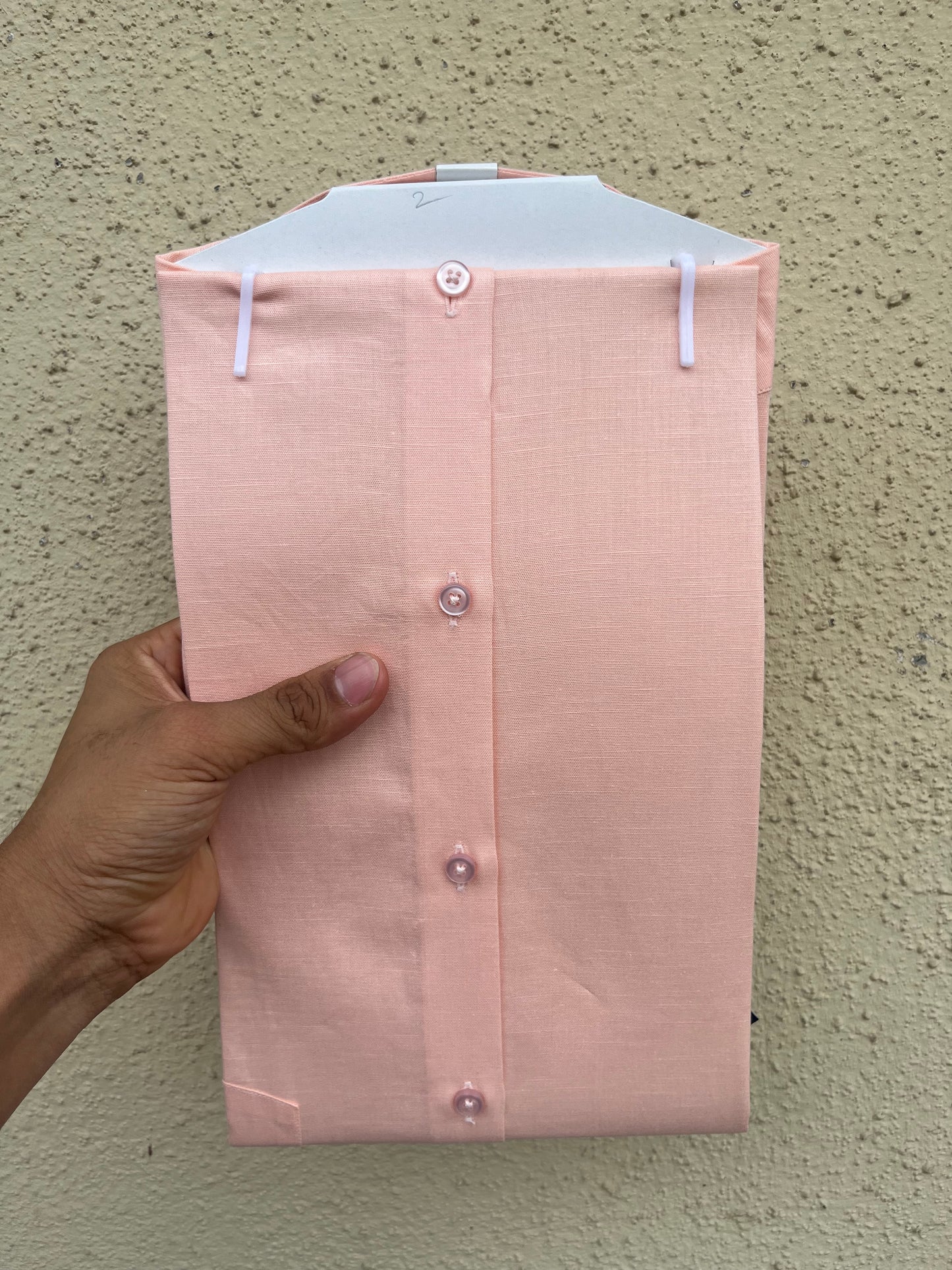 Peachy Cotton Linen