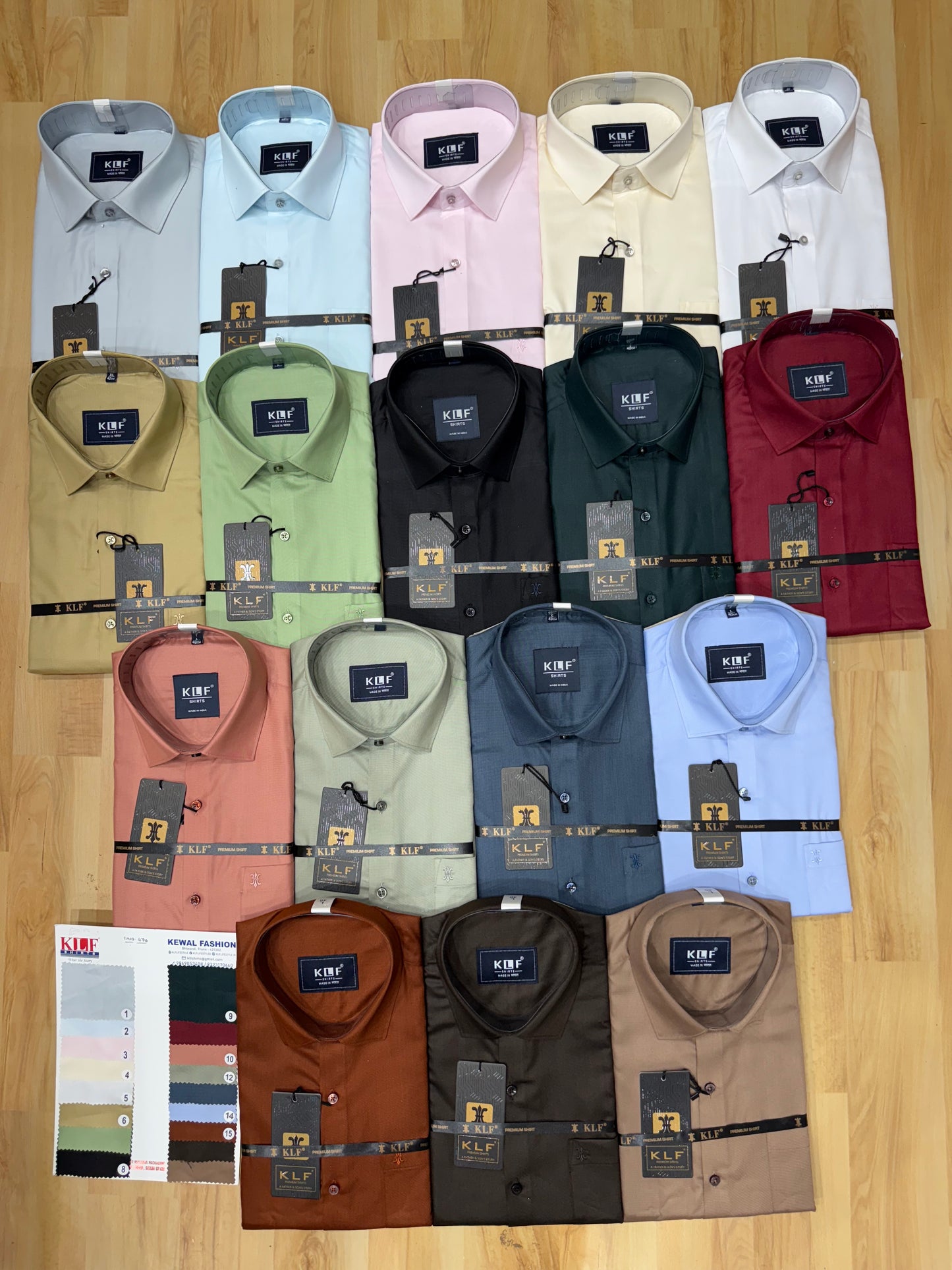 Pack of 17 shirts