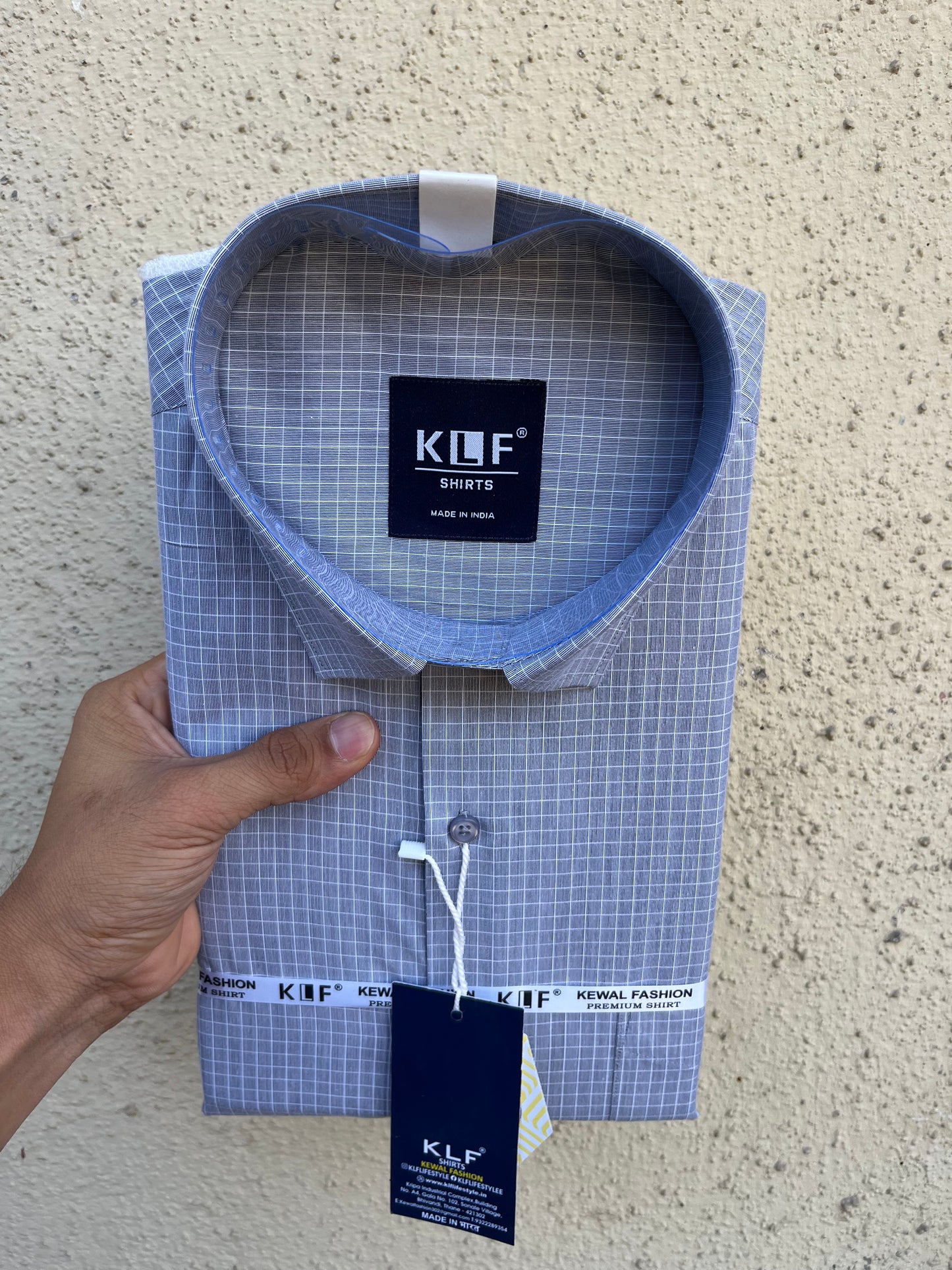 Silver Stripes Full Shirt