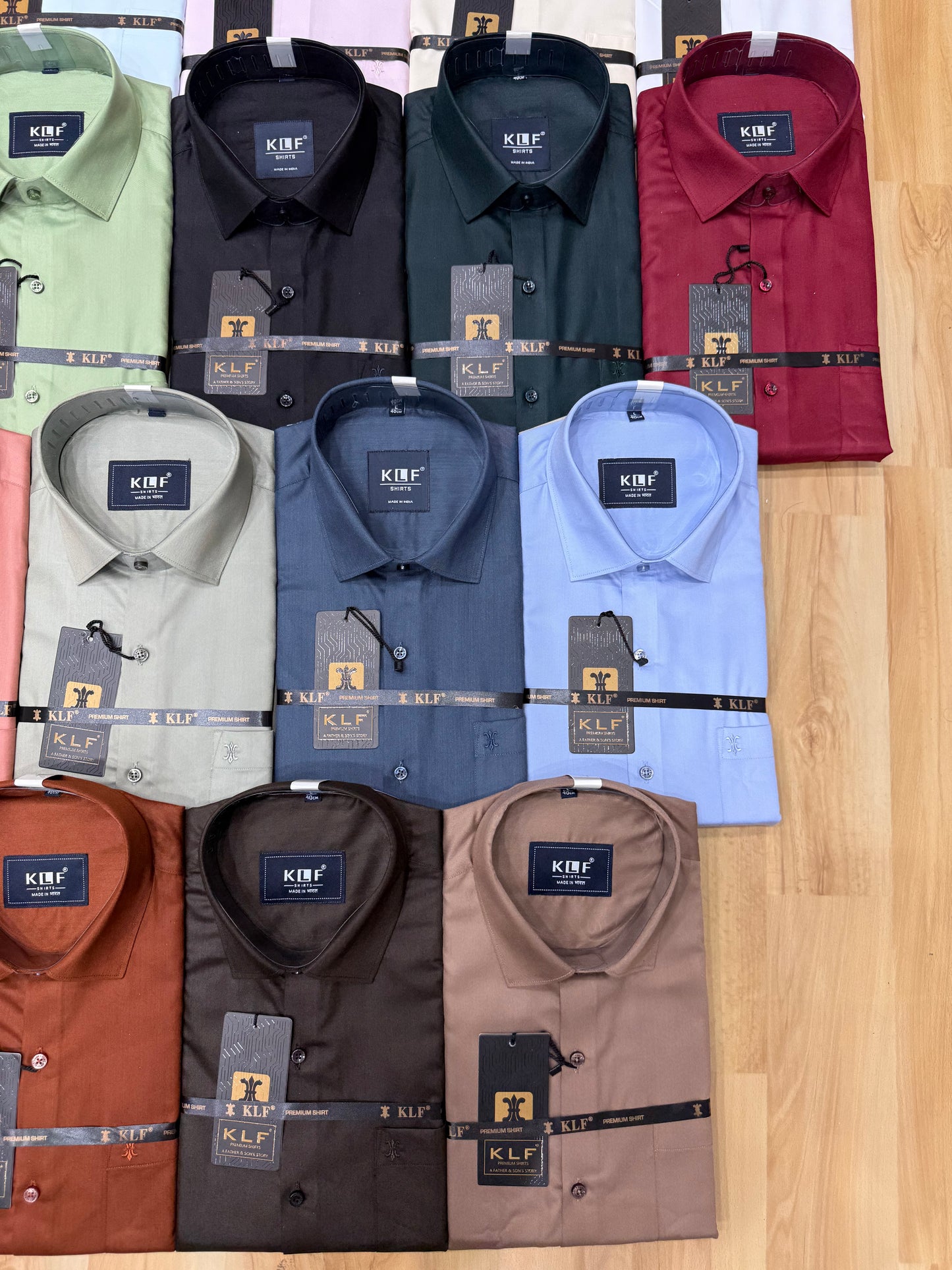 Pack of 17 shirts