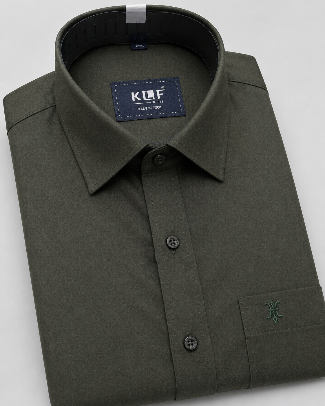 The Signature Cotton Satin Lycra Shirt